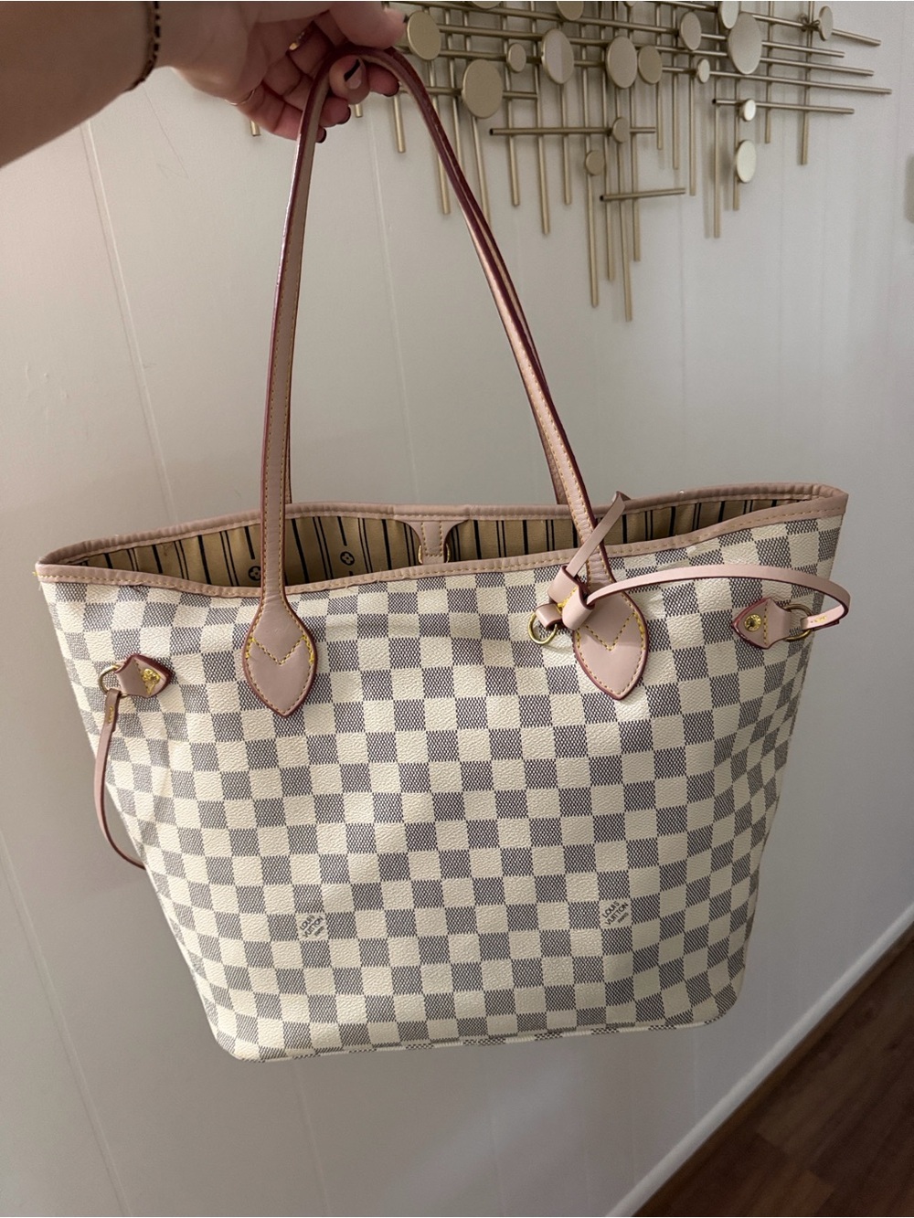 Louis Vuitton Damier Azur Tote